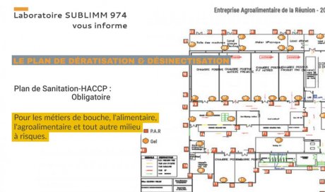 Plan de dératisation - sanitation haccp - Laboratoire Sublimm 974