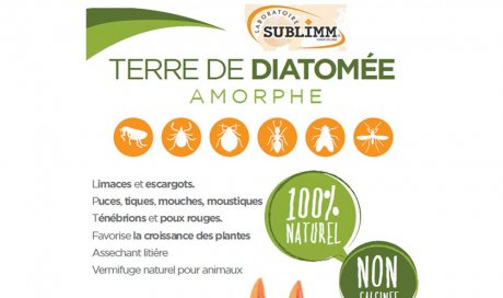 Terre de diatomée - insecticide naturel - Laboratoire Sublimm 974